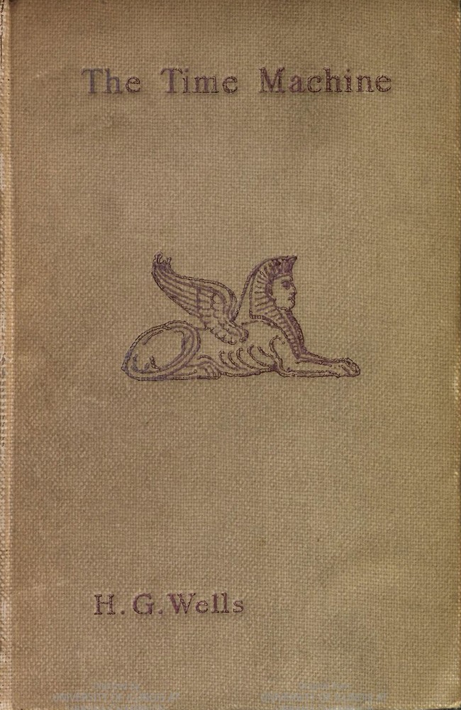 The Time Machine, 1895 front cover